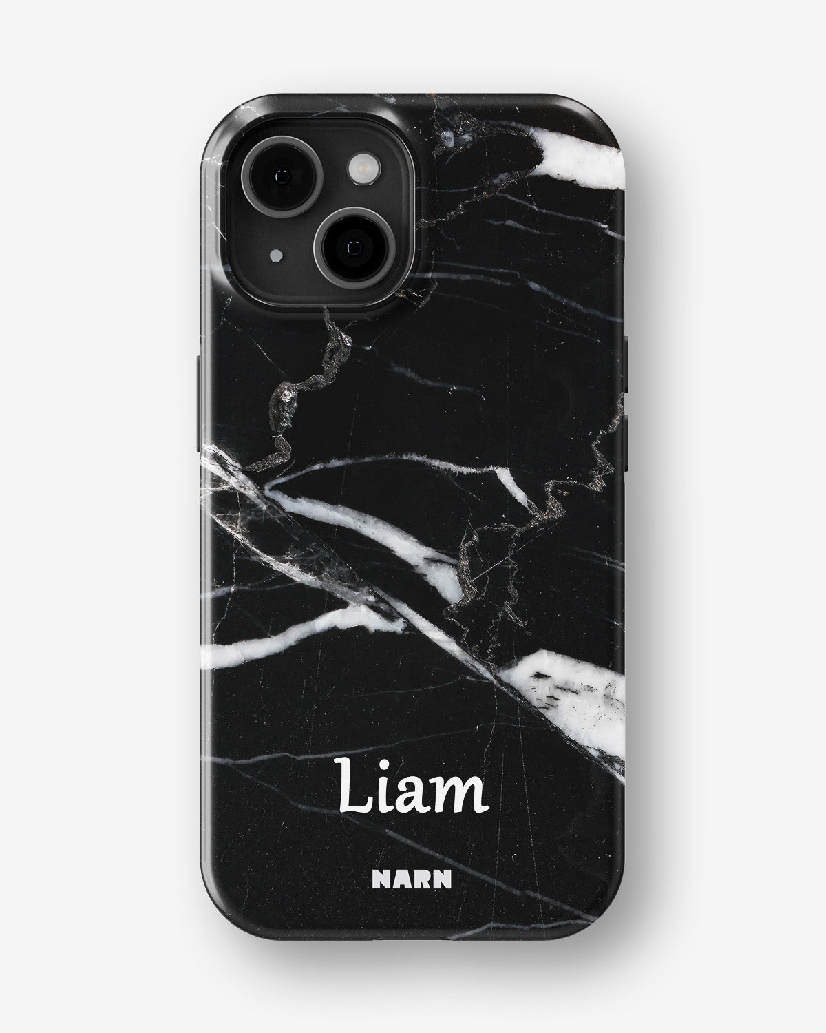 iPhone 13 Tough Case – Custom - Black Marble - View 1