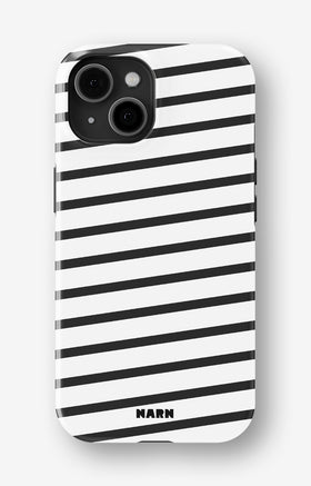 iPhone 13 Tough Case – Black Stripes - View 1