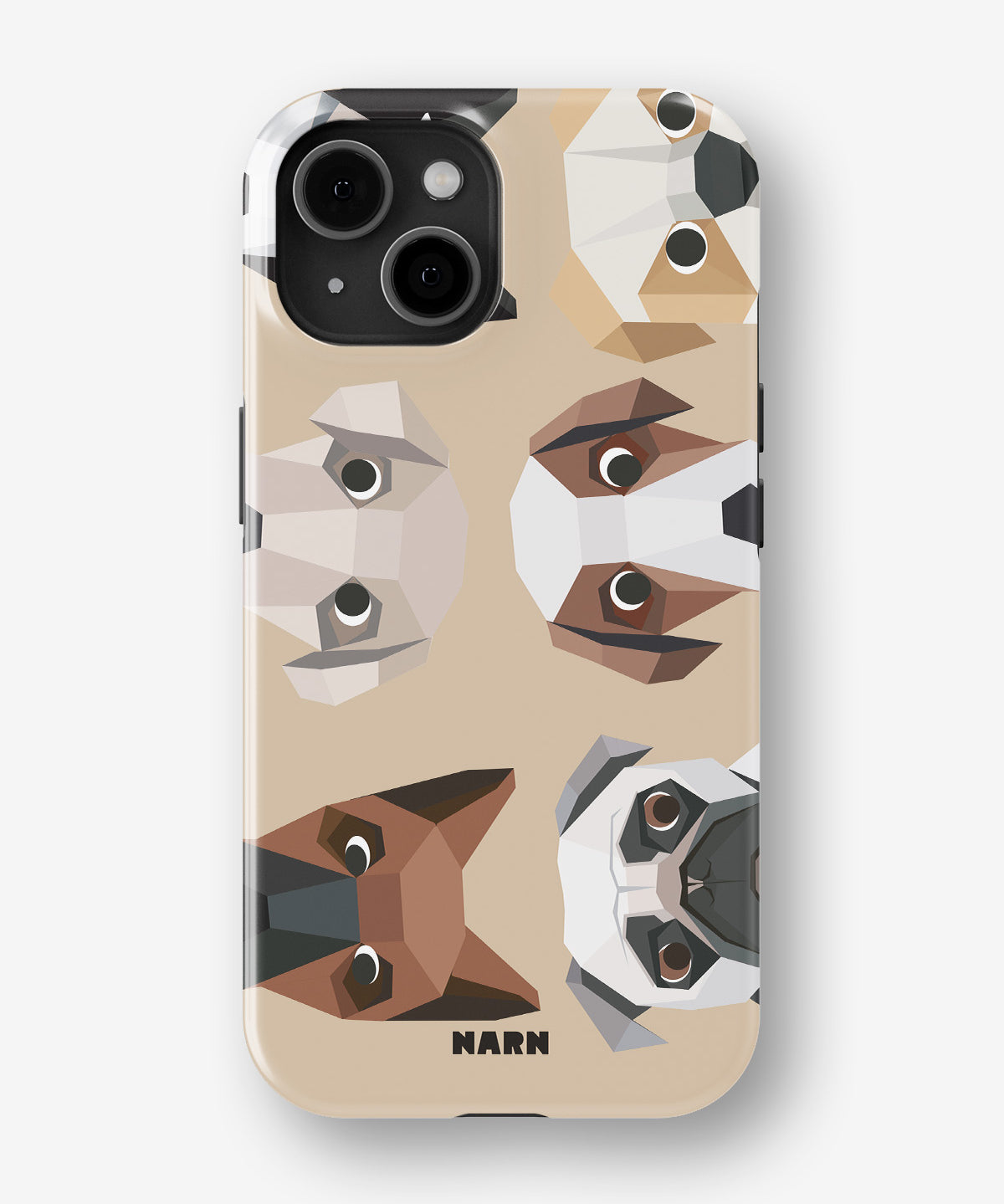 iPhone 13 Tough Case – Cute Dogs - View 1