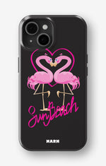 iPhone 13 Tough Case – Beach Flamingo - View 1