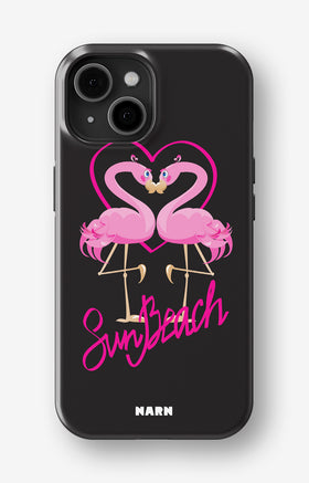 iPhone 13 Tough Case – Beach Flamingo - View 1