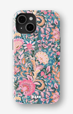 iPhone 13 Tough Case – Fantasy Flowers - View 1
