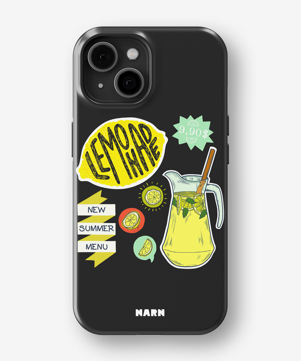 iPhone 13 Tough Case – Lemon Summer - View 1