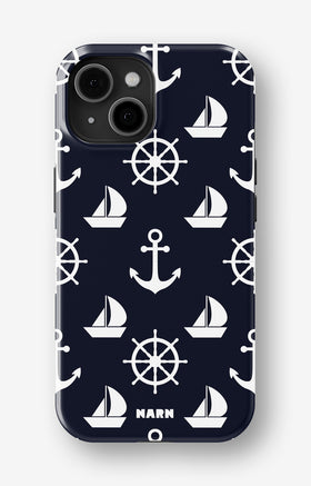 iPhone 13 Tough Case – Deep Blue Voyage - View 1