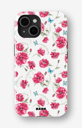 iPhone 13 Tough Case – Poppies in Bloom - View 1