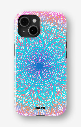 iPhone 13 Tough Case – Pastel Mandala - View 1