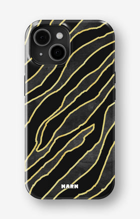 iPhone 13 Tough Case – Golden Zebra - View 1
