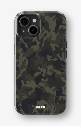 iPhone 13 Tough Case – Jungle Green Camo - View 1