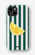 iPhone 13 Tough Case – Lemon Stripes - View 1