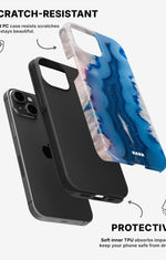 iPhone 13 Tough Case – Blue Agate - View 2