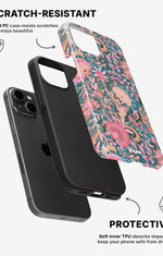 iPhone 13 Tough Case – Fantasy Flowers - View 2