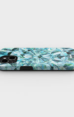 iPhone 13 Tough Case – Green Crystals - View 3