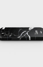 iPhone 13 Tough Case – Custom - Black Marble - View 3