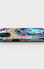 iPhone 13 Tough Case – Abstract Cat - View 3