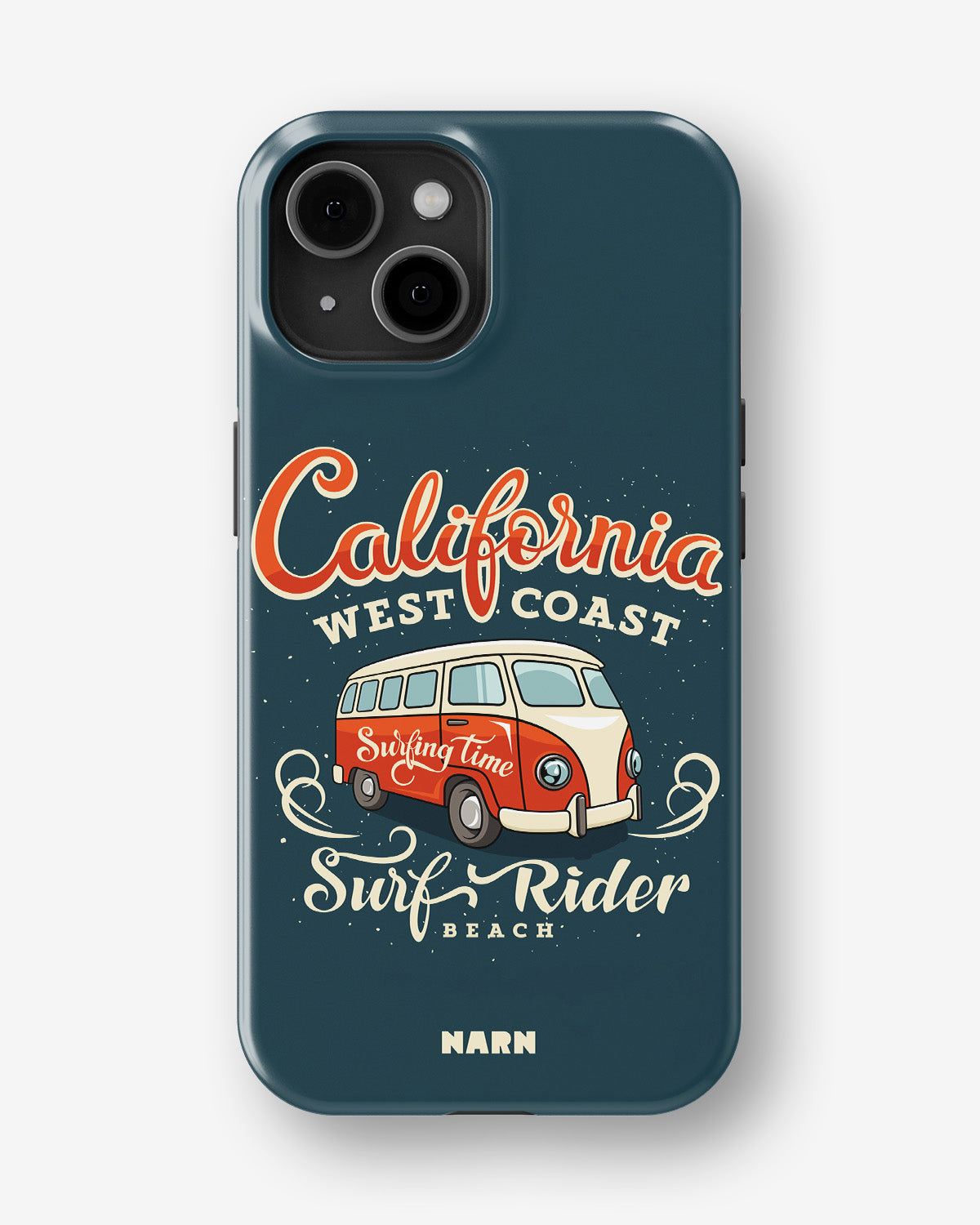 iPhone 13 Mini Tough Case – California Surf - View 1