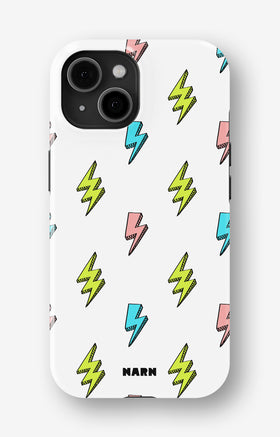 iPhone 13 Mini Tough Case – Lightning Bolts - View 1