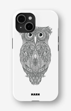 iPhone 13 Mini Tough Case – Owl - View 1