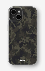iPhone 13 Mini Tough Case – Jungle Green Camo - View 1