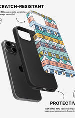 iPhone 13 Mini Tough Case – Cute Pattern - View 2