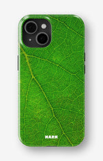 iPhone 14 Tough Case – Green Leafy - View 1