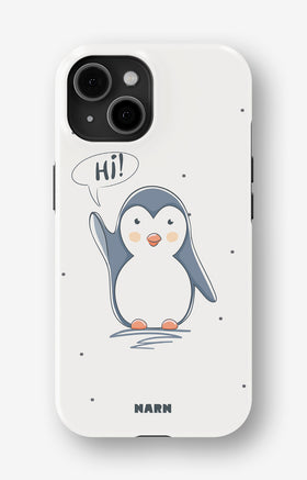 iPhone 15 Tough Case – Cute Penguin - View 1