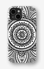 iPhone 15 Tough Case – Henna Mandala - View 1