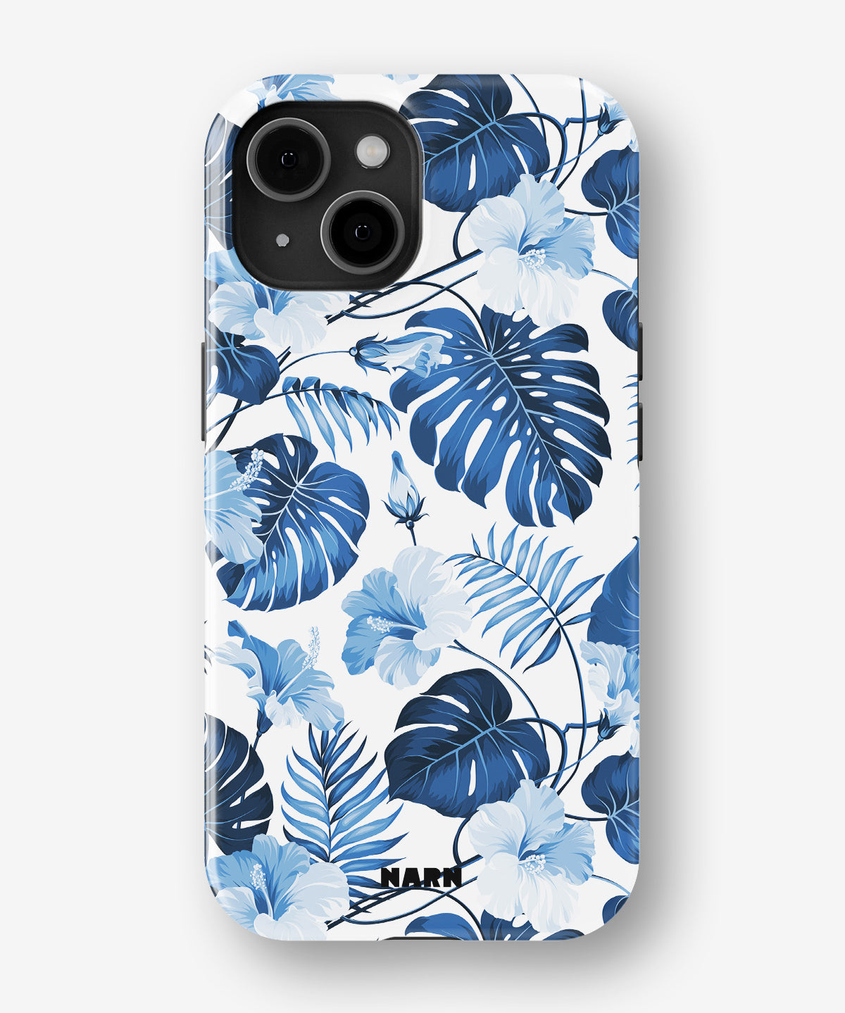 iPhone 15 Tough Case – Blue Tropics - View 1