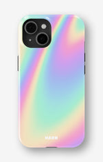 iPhone 15 Tough Case – Rainbow Haze - View 1