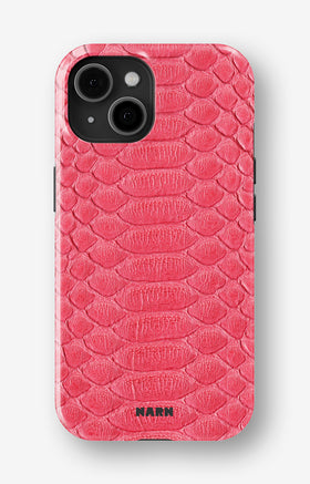 iPhone 15 Tough Case – Pink Snake - View 1