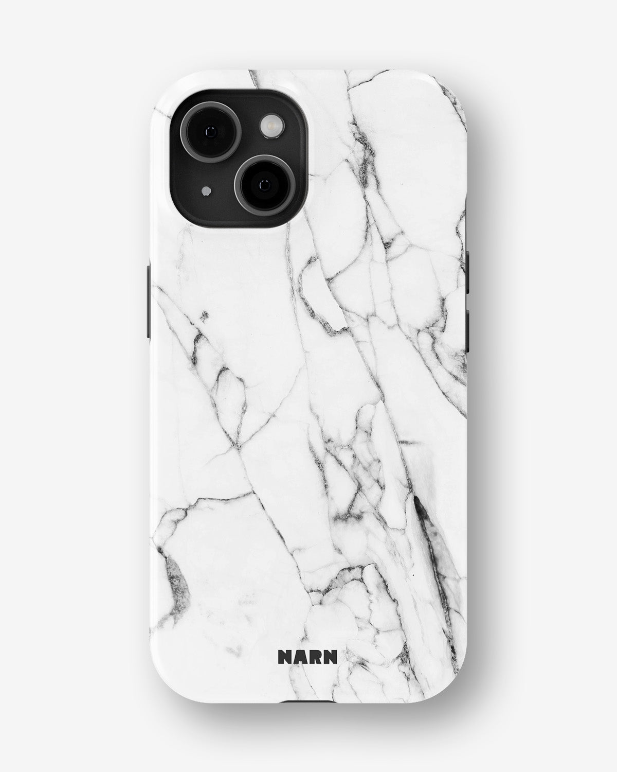 iPhone 15 Tough Case – Milky Marble - View 1