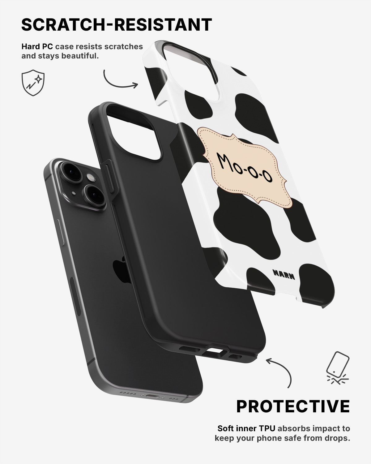 iPhone 15 Tough Case – Mo-o-o - View 2