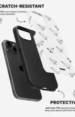 iPhone 15 Tough Case – Paper Planes - View 2