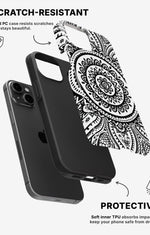 iPhone 15 Tough Case – Henna Mandala - View 2