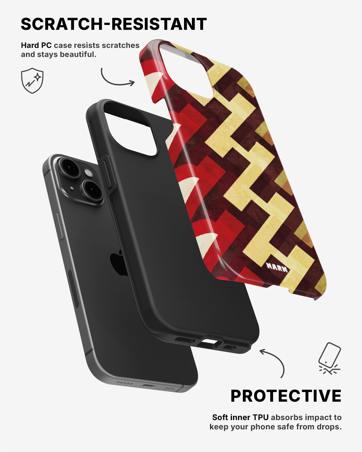 iPhone 15 Tough Case – 70s - View 2