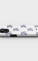 iPhone 15 Tough Case – Blue Turtles - View 3