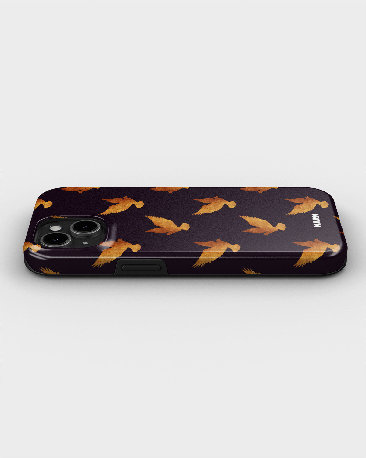 iPhone 15 Tough Case – Royal Doves - View 3