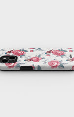 iPhone 15 Tough Case – Birds Among Roses - View 3