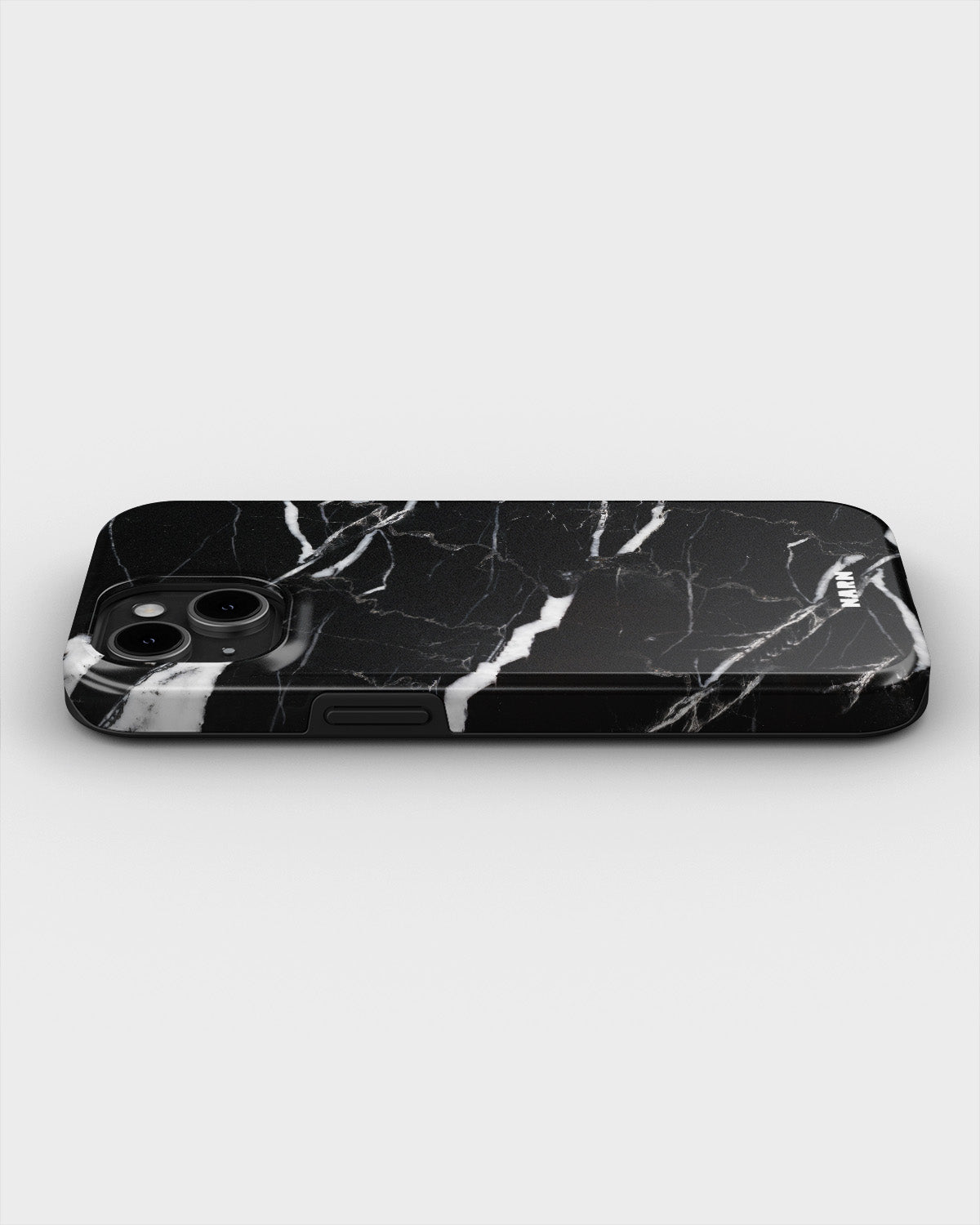 iPhone 15 Tough Case – Black Marble - View 3