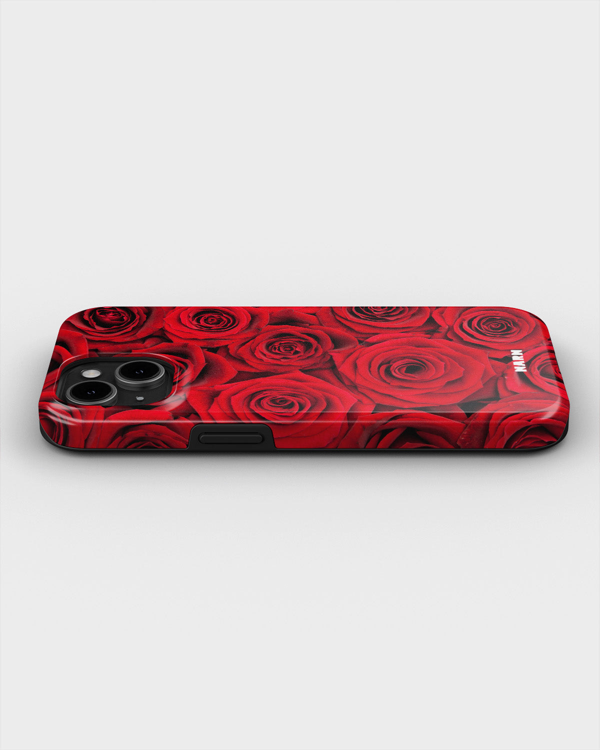 iPhone 15 Tough Case – Red Roses - View 3
