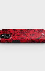iPhone 15 Tough Case – Red Roses - View 3