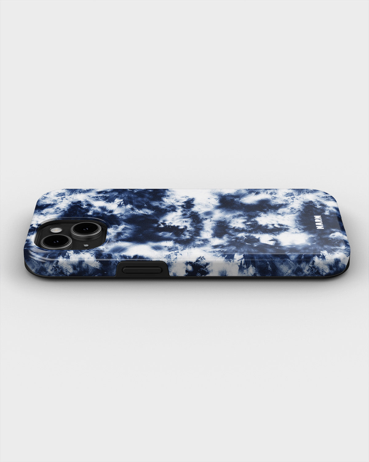 iPhone 15 Tough Case – Tie Dye Blue - View 3