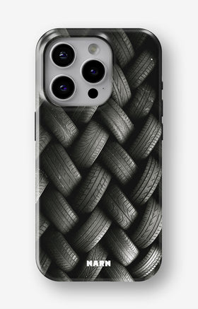 iPhone 13 Pro Tough Case – Tires Wall - View 1