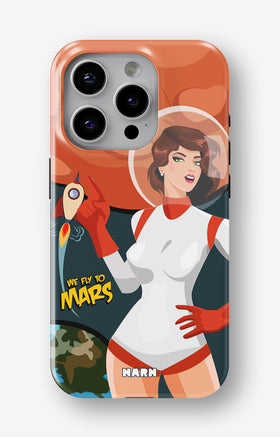 iPhone 13 Pro Tough Case – We Fly To Mars - View 1