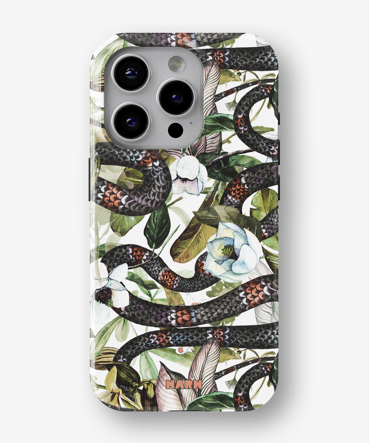 iPhone 13 Pro Tough Case – Jungle Snake - View 1