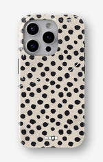 iPhone 13 Pro Tough Case – Marble Dots - View 1