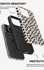 iPhone 13 Pro Tough Case – Marble Dots - View 2