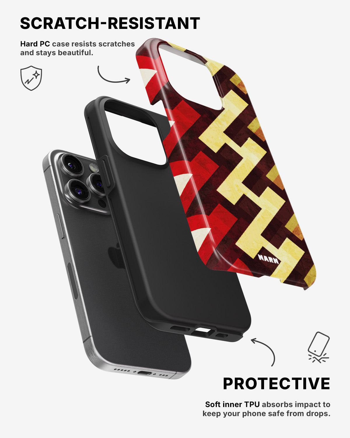 iPhone 13 Pro Tough Case – 70s - View 2