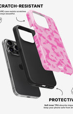 iPhone 13 Pro Tough Case – Riot Pink - View 2