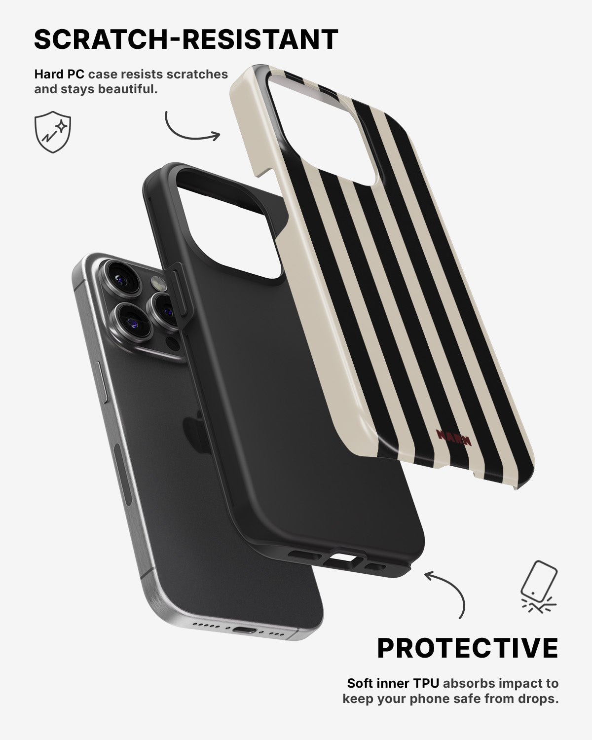 iPhone 13 Pro Tough Case – Classique - View 2