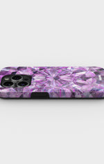 iPhone 13 Pro Tough Case – Lavender Crystals - View 3
